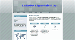 Desktop Screenshot of larodo.hu